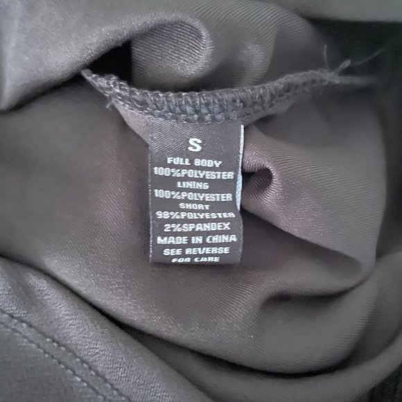 J for Justify, maxi romper with short, floral sheer, backless, size S - Picture 7 of 8